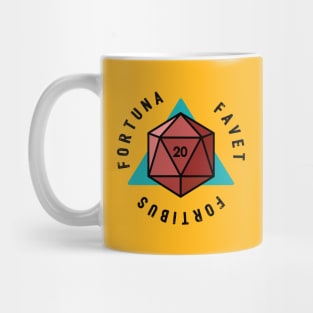 Fortune Favors the Brave. Mug